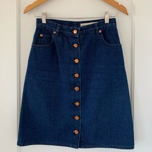 ASOS denim skirt